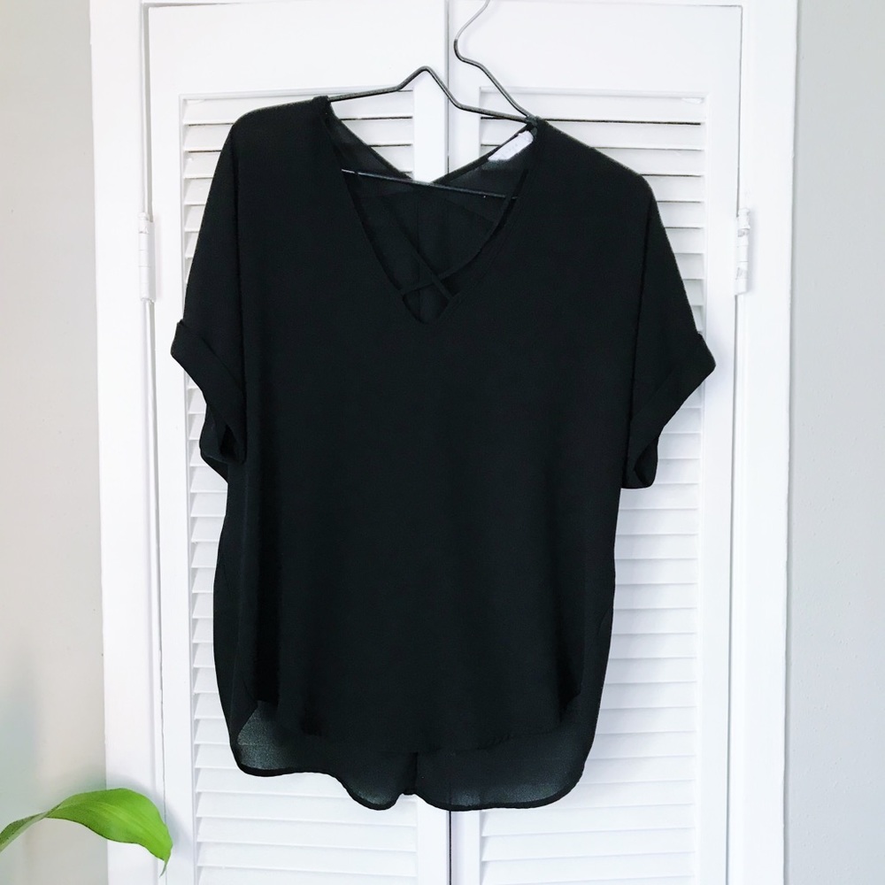 Sheer Blouse Top